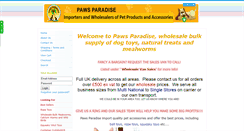 Desktop Screenshot of pawsparadise.co.uk
